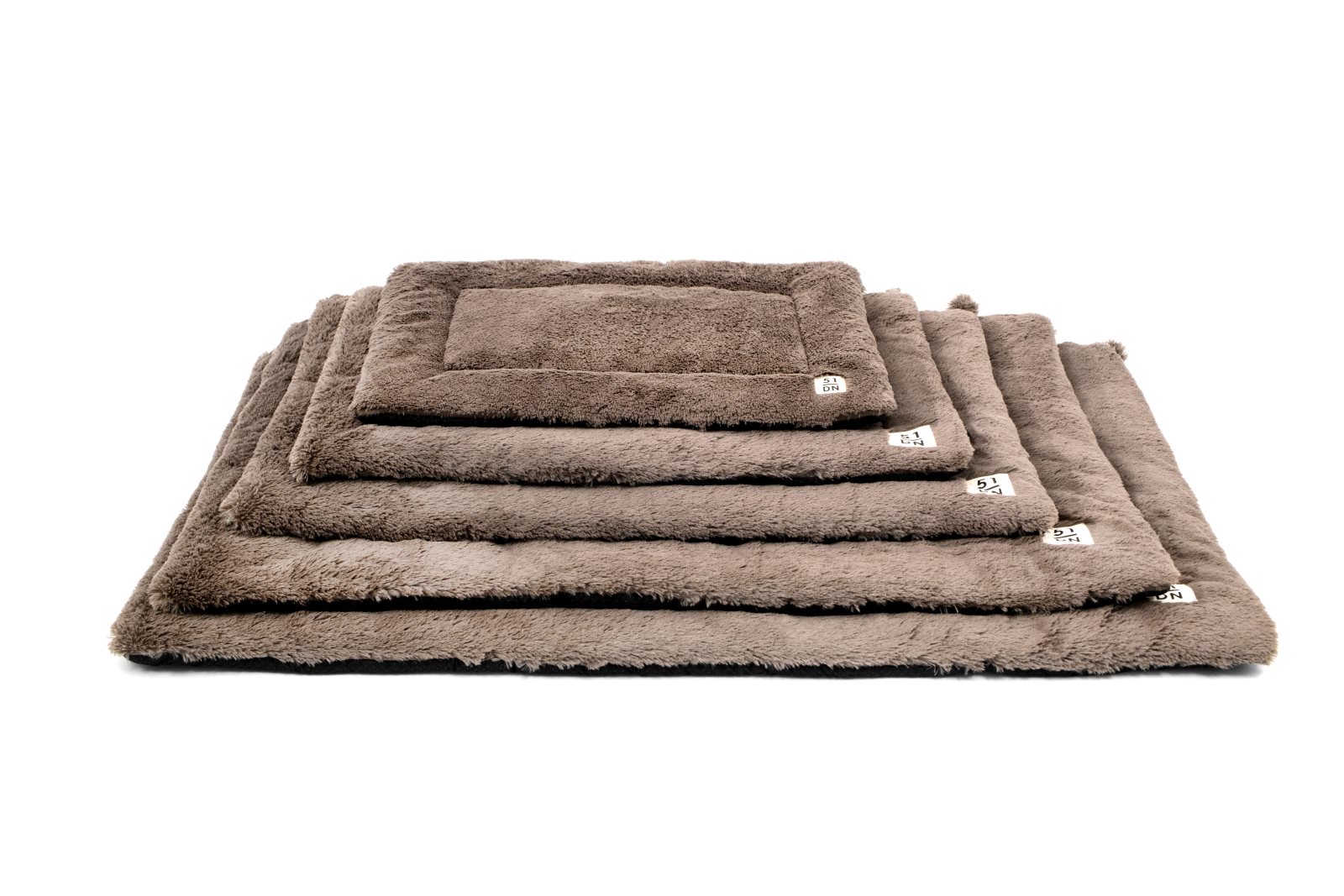 Ultraweiches, bequemes Hundeboxkissen in 5 Größen - Farbe: Dunkelbraun